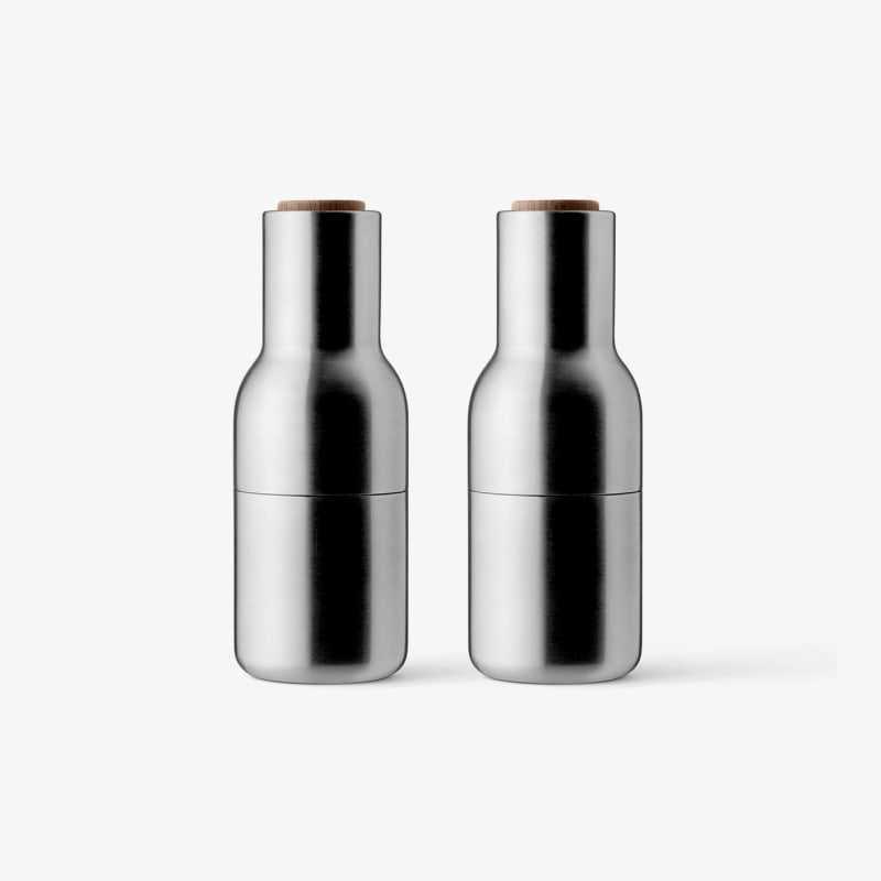 Stainless bottle grinders