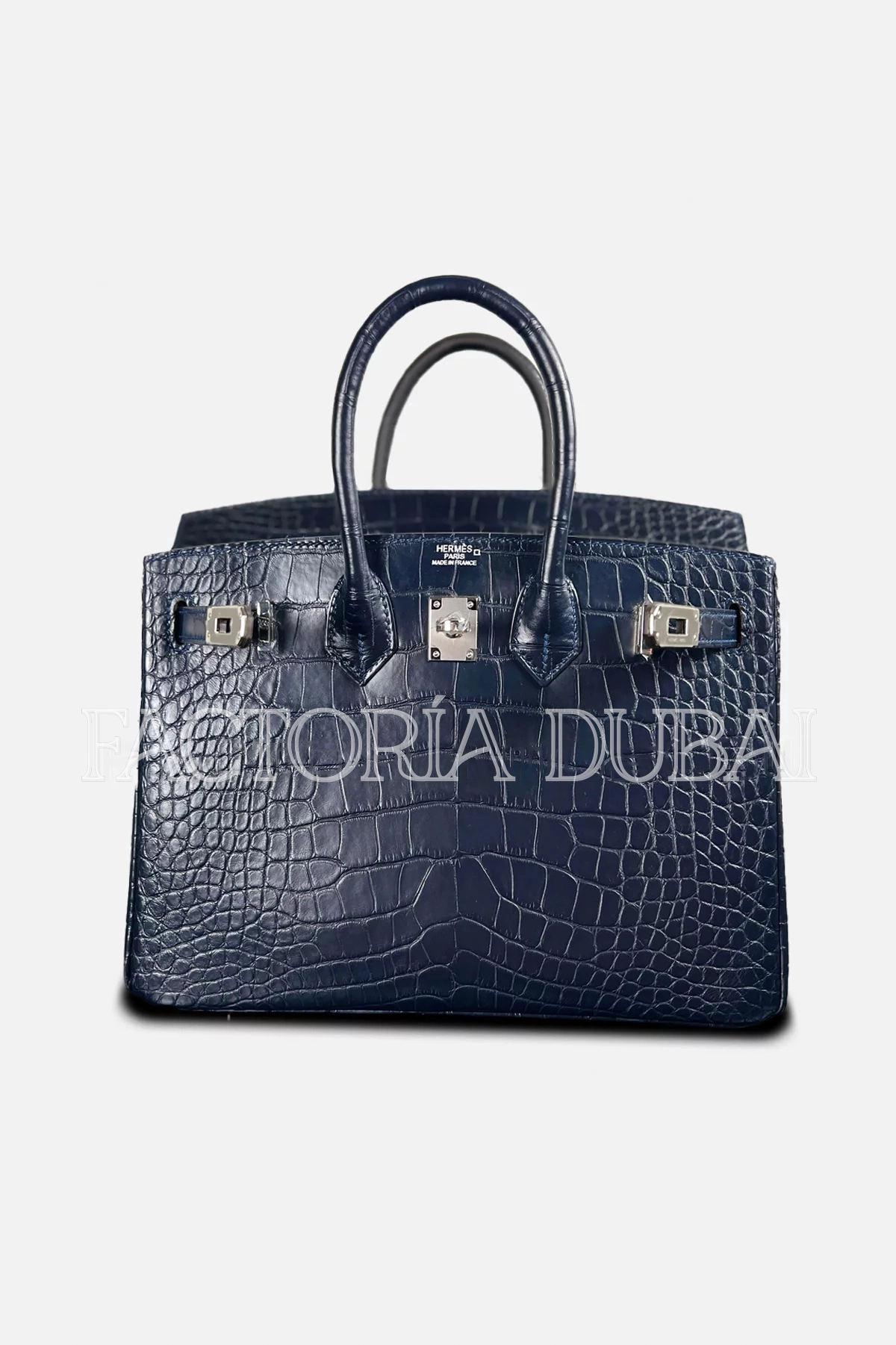Hermes Birkin 25 Alligator matte Colour Blue Marine PHW