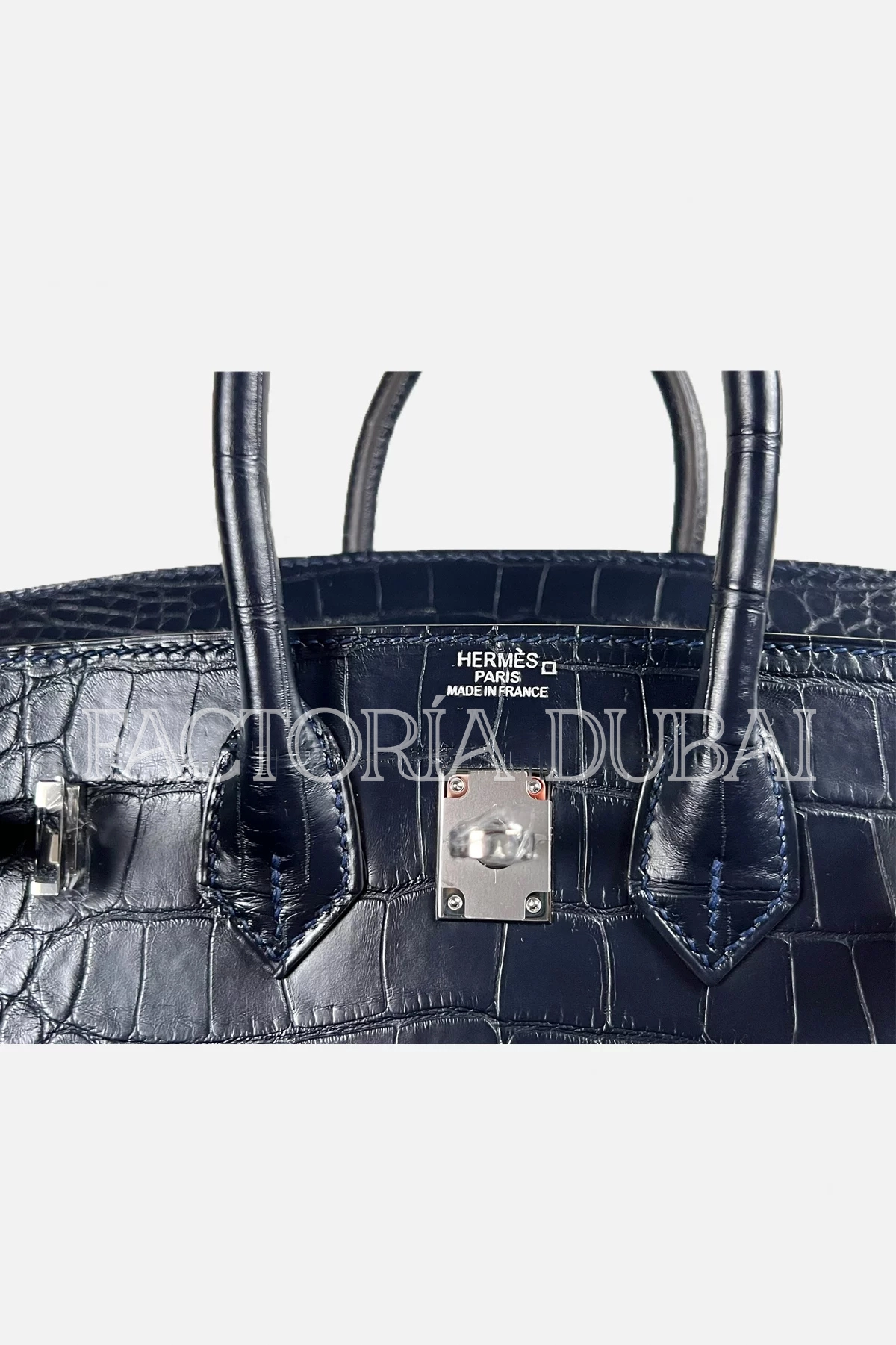 Hermes Birkin 25 Alligator matte Colour Blue Marine PHW