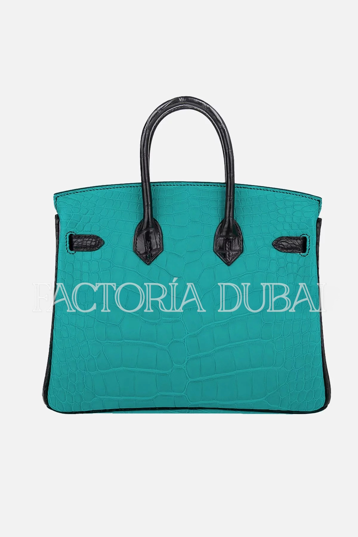 Hermes Birkin 25 Alligator matte HSS Special Order Blue Paon/Black PHW
