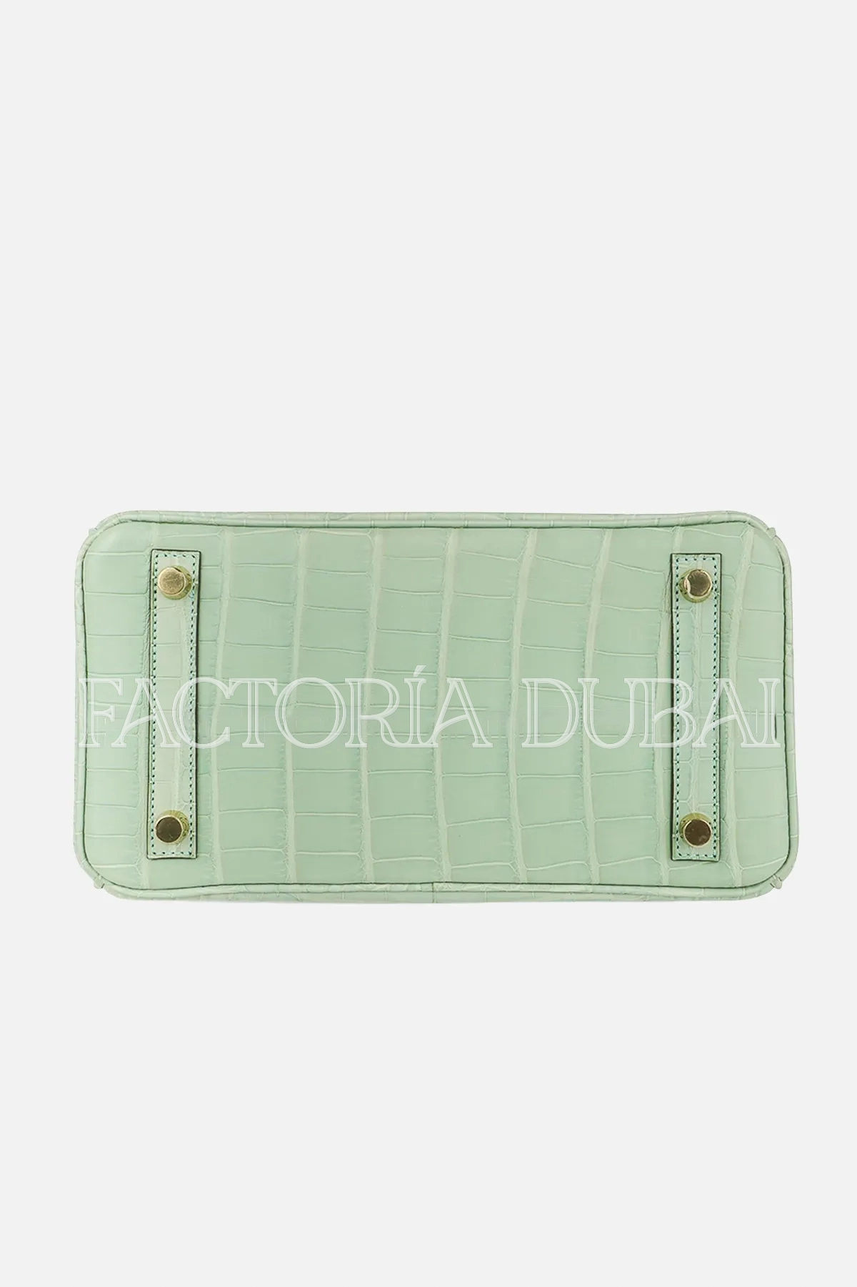 Hermes Birkin 25 Alligator matte Vert D’Eau GHW