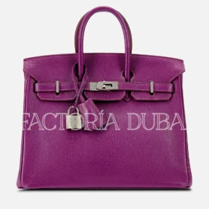 Hermès Birkin 25 Anemone Chèvre Mysore PHW