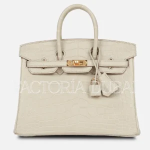 Hermès Birkin 25 Beton Matte Alligator GHW