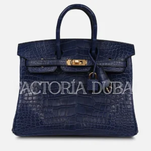Hermès Birkin 25 Bleu Saphir Matte Alligator GHW