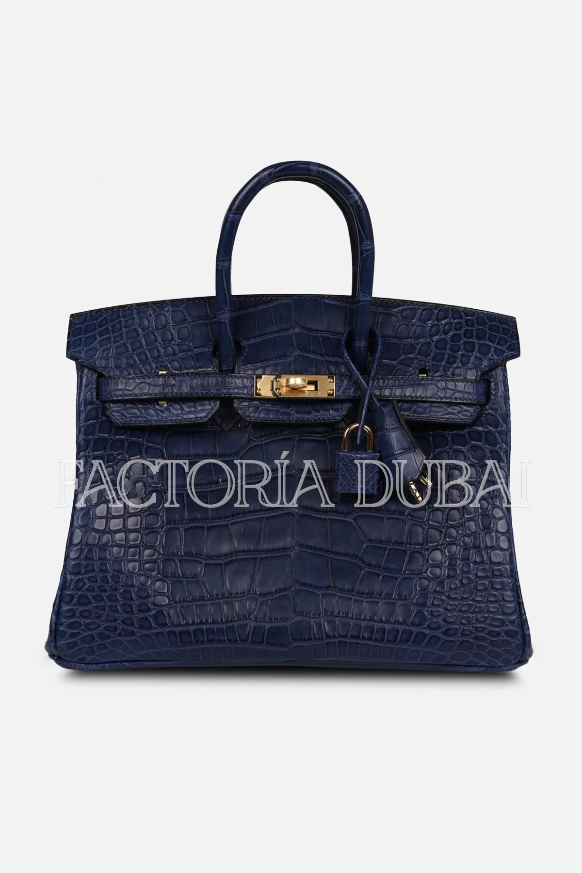 Hermès Birkin 25 Bleu Saphir Matte Alligator GHW