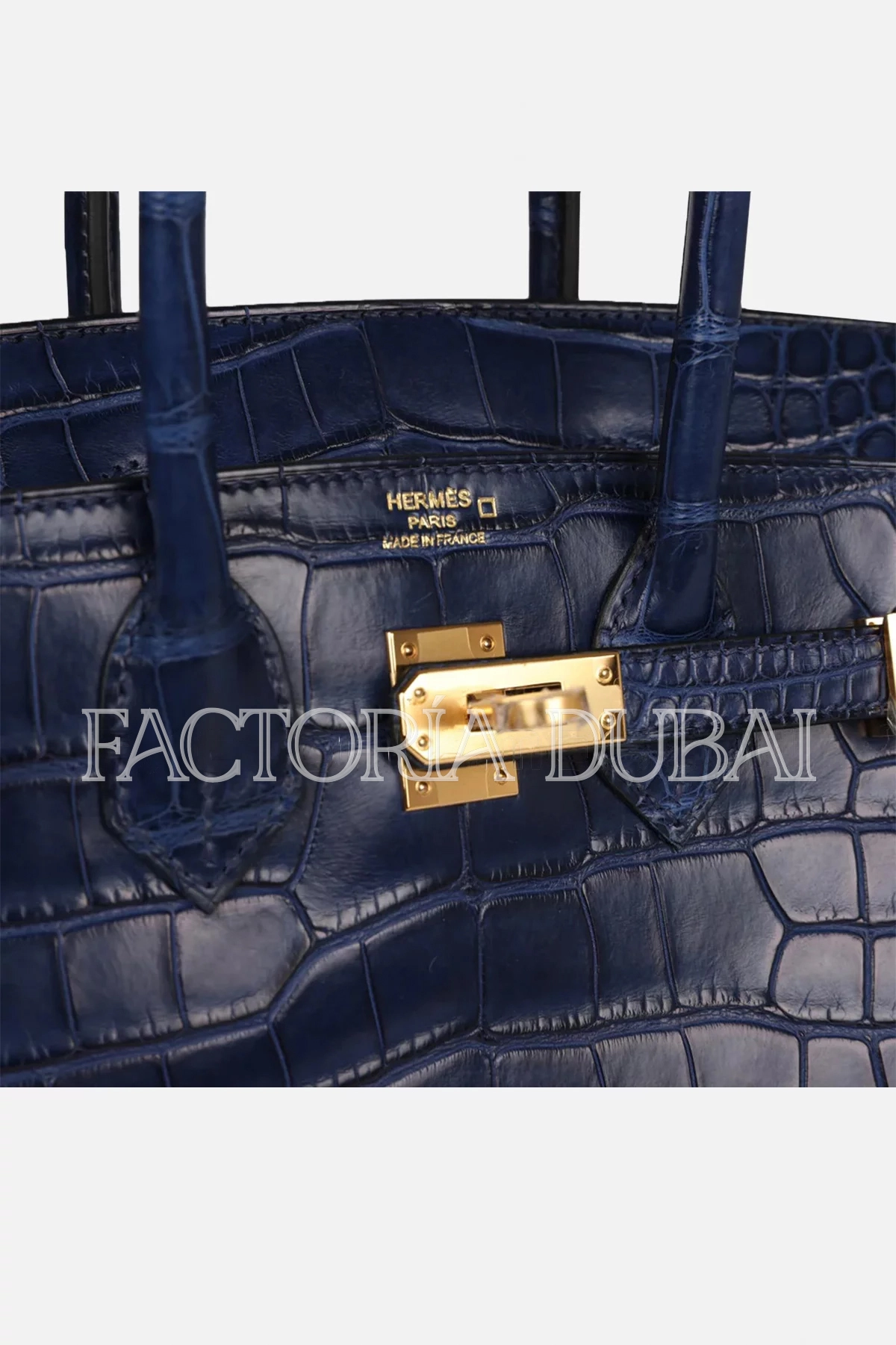 Hermès Birkin 25 Bleu Saphir Matte Alligator GHW