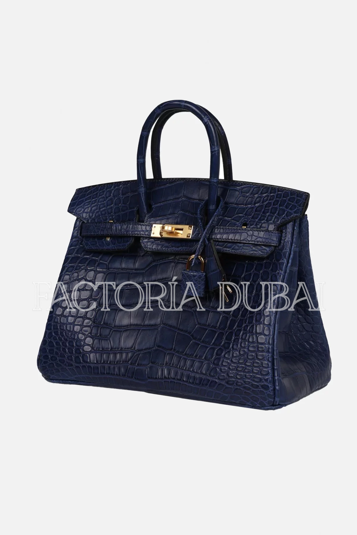 Hermès Birkin 25 Bleu Saphir Matte Alligator GHW