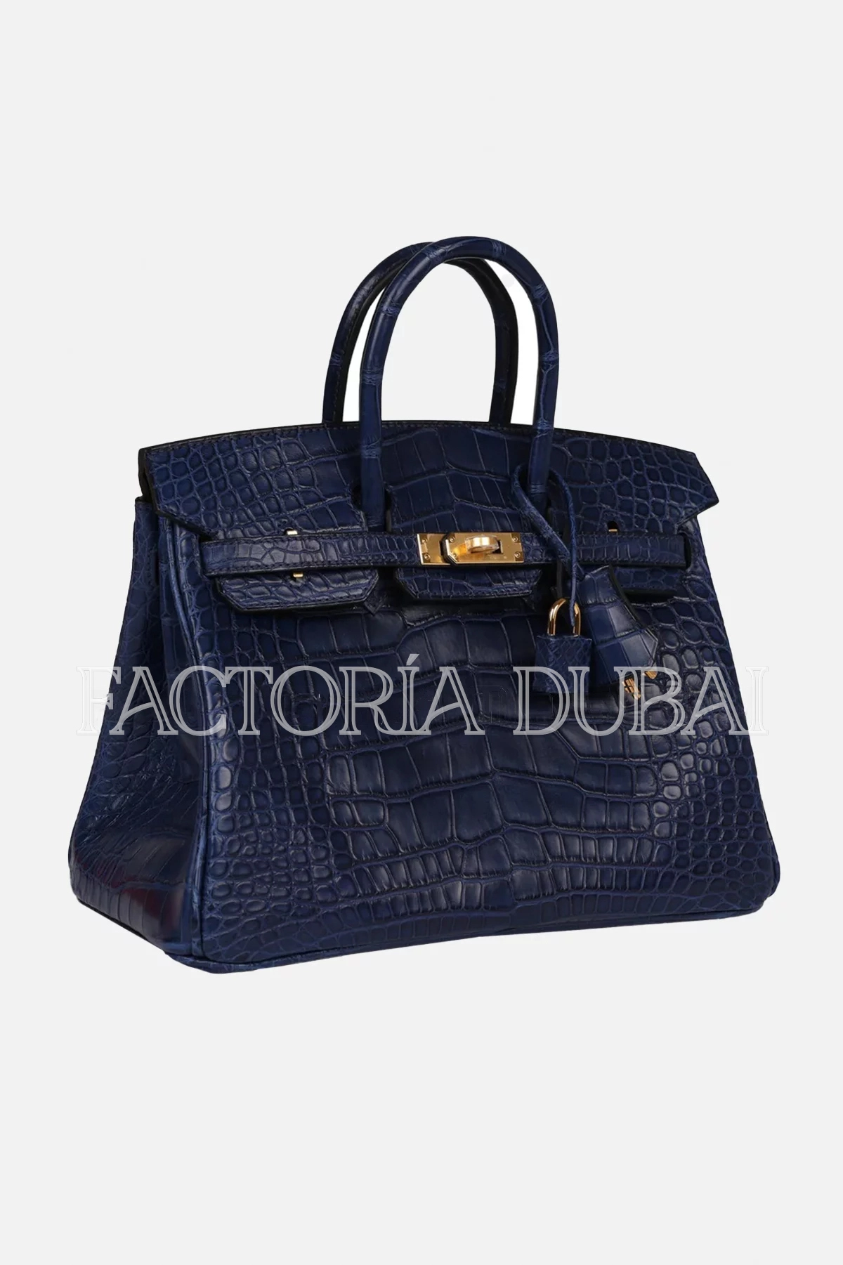 Hermès Birkin 25 Bleu Saphir Matte Alligator GHW