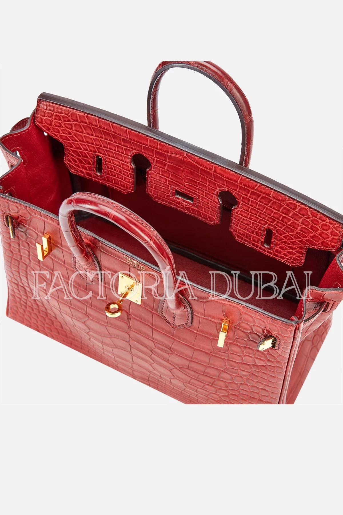 Hermes Birkin 25 Bourgogne Matte Alligator GHW