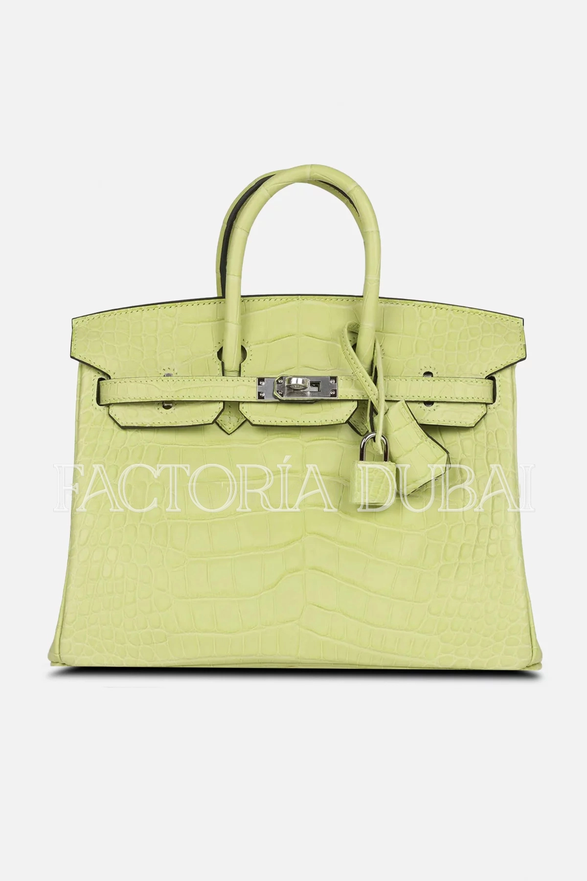 Hermès Birkin 25 Jaune Bourgeon Matte Alligator PHW