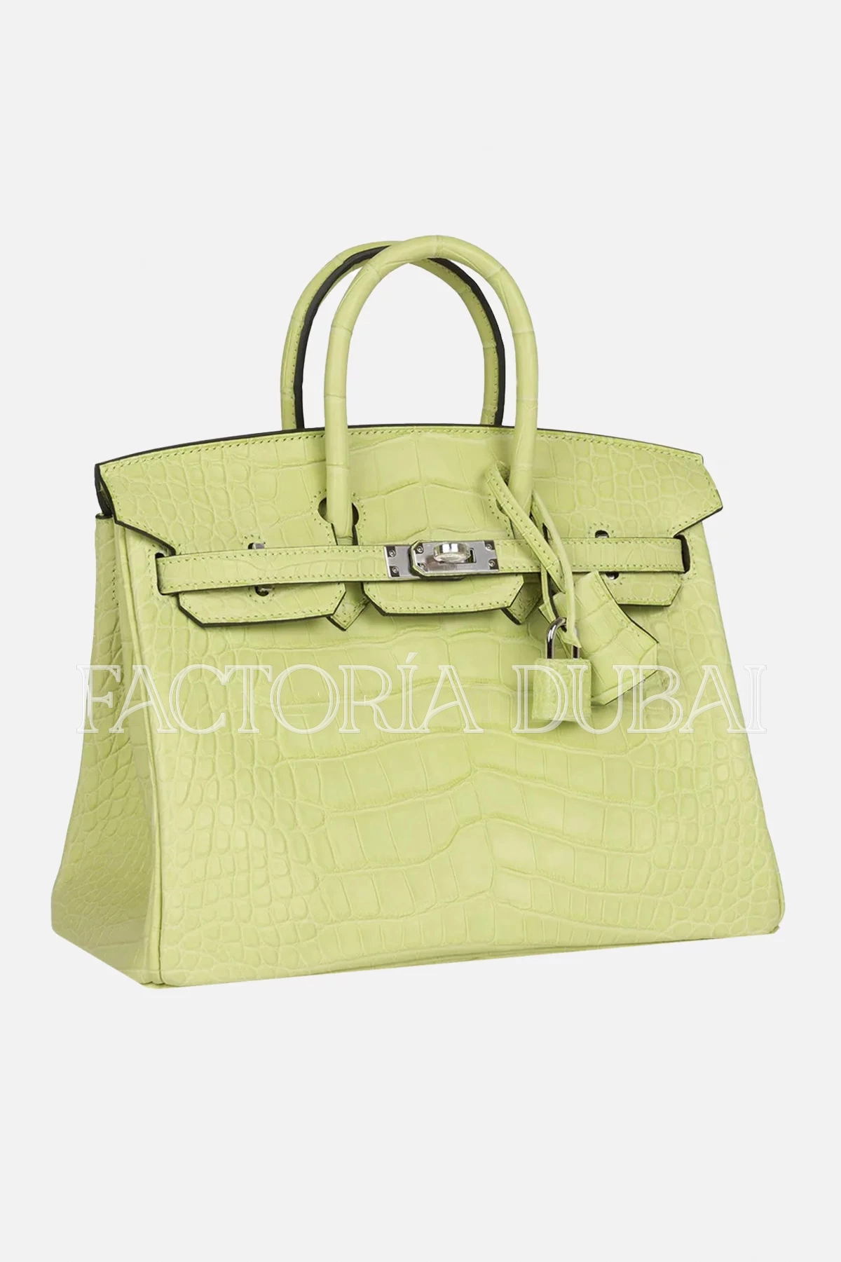 Hermès Birkin 25 Jaune Bourgeon Matte Alligator PHW