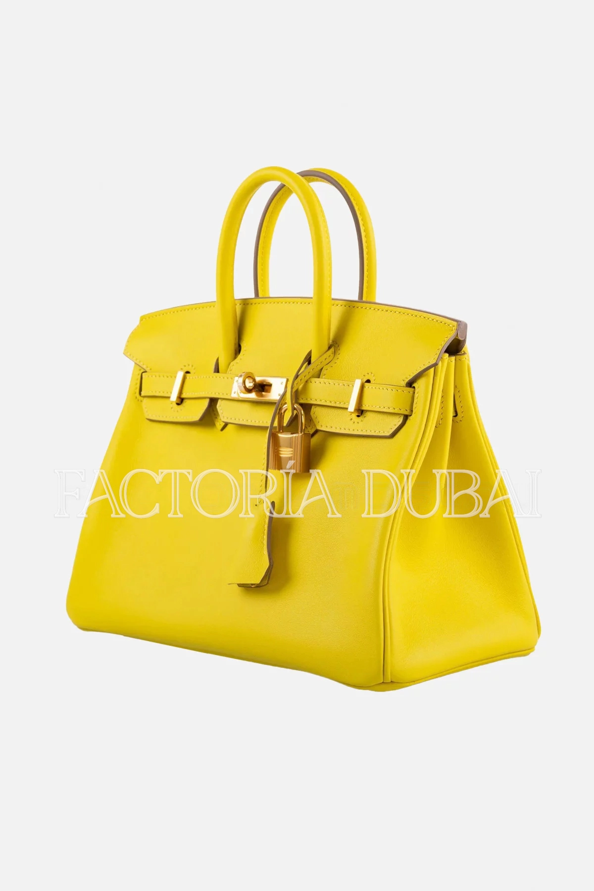 Hermes Birkin 25 Lime Swift Leather GHW