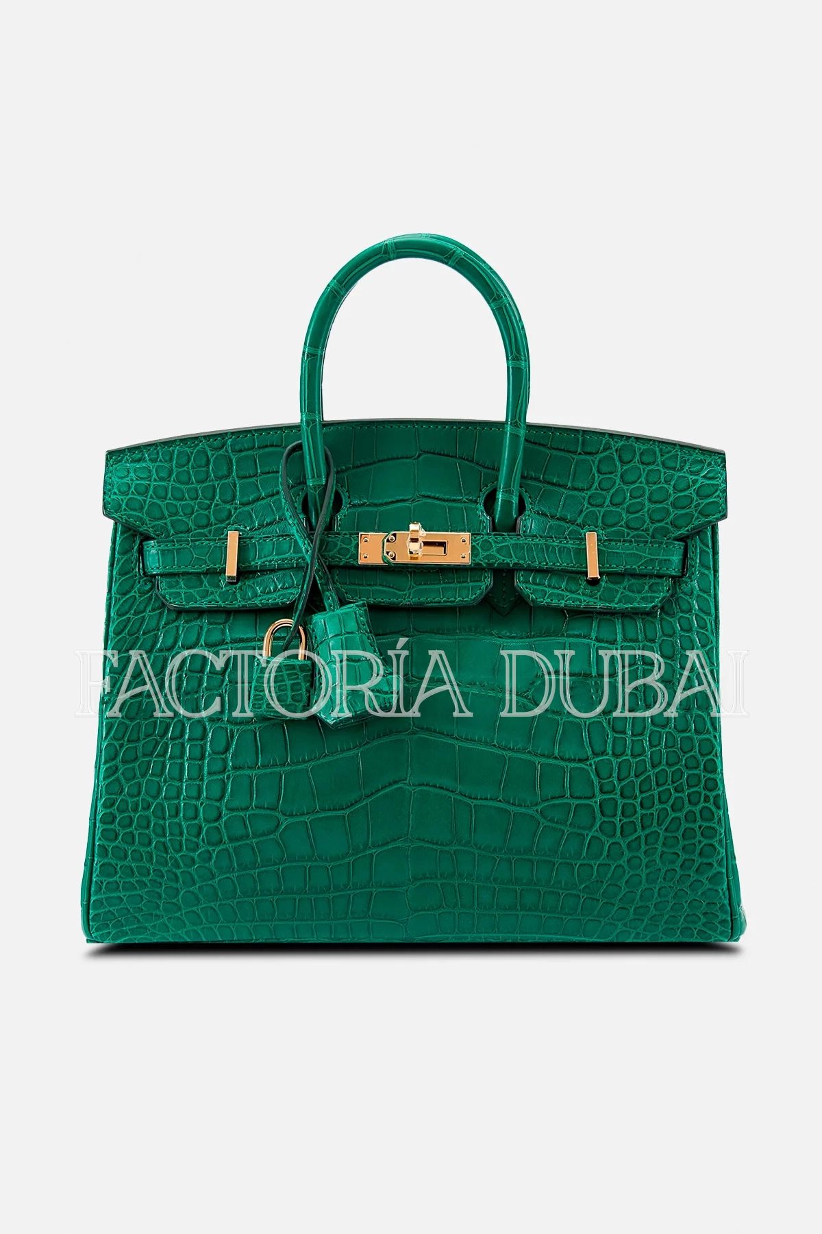 Hermès Birkin 25 Malachite Matte Alligator GHW