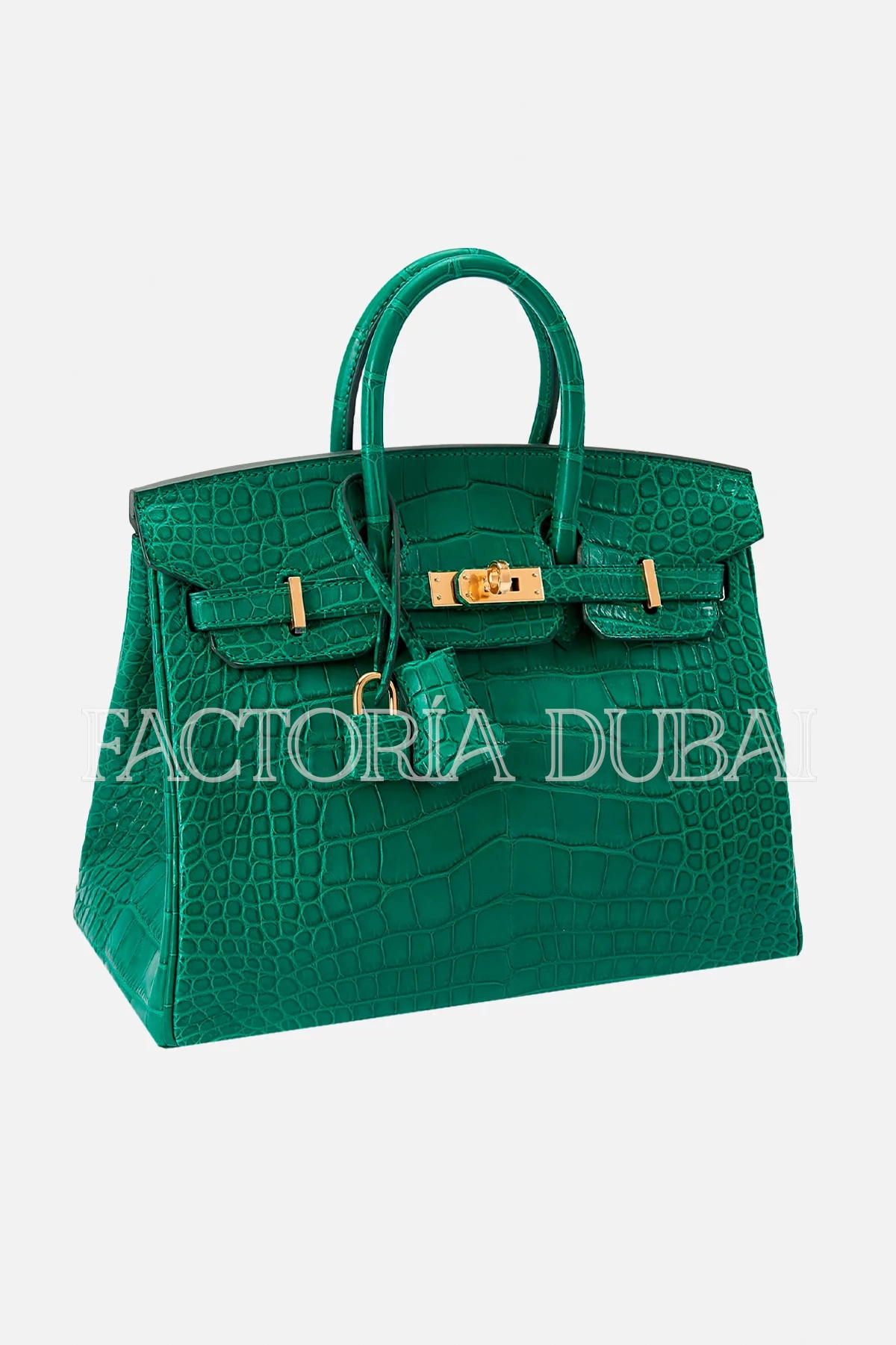 Hermès Birkin 25 Malachite Matte Alligator GHW