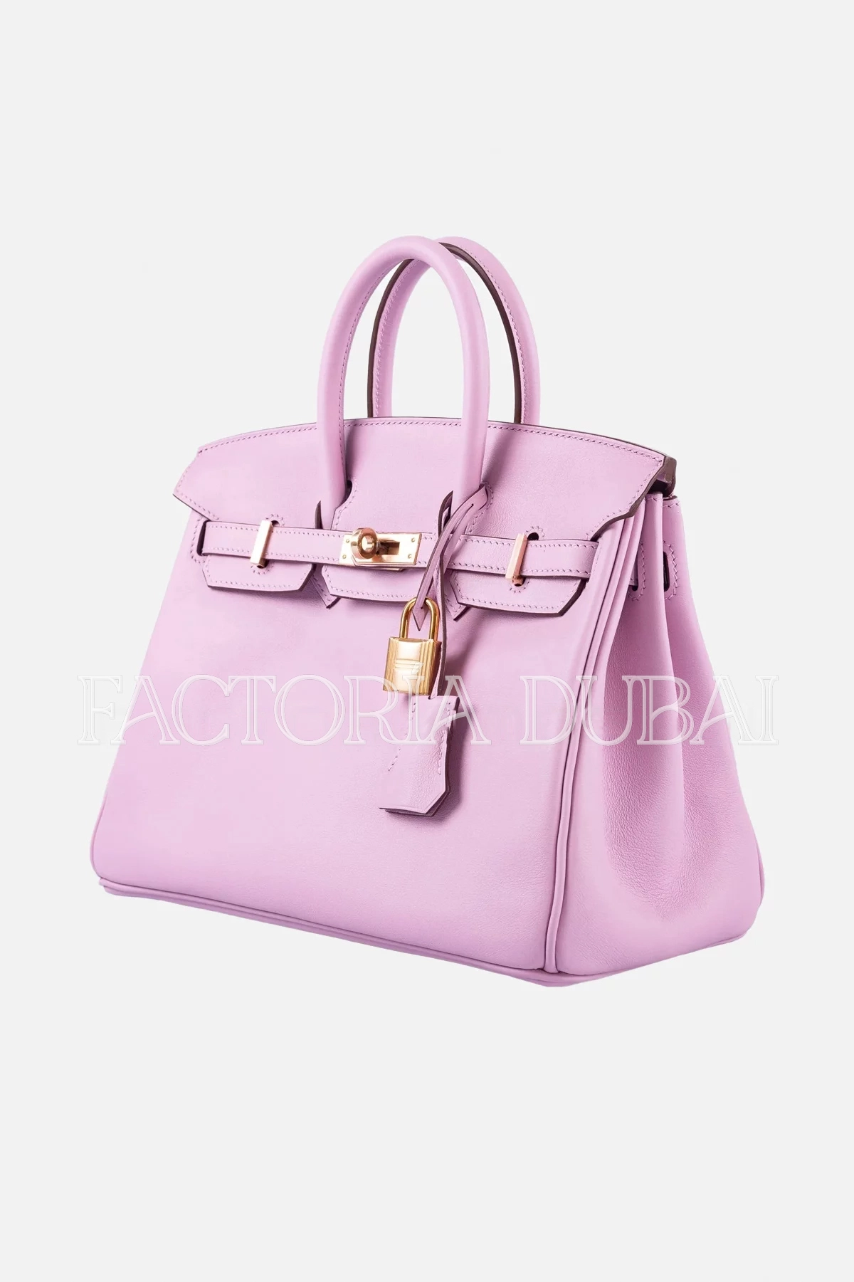 Hermès Birkin 25 Mauve Sylvestre Swift RGHW