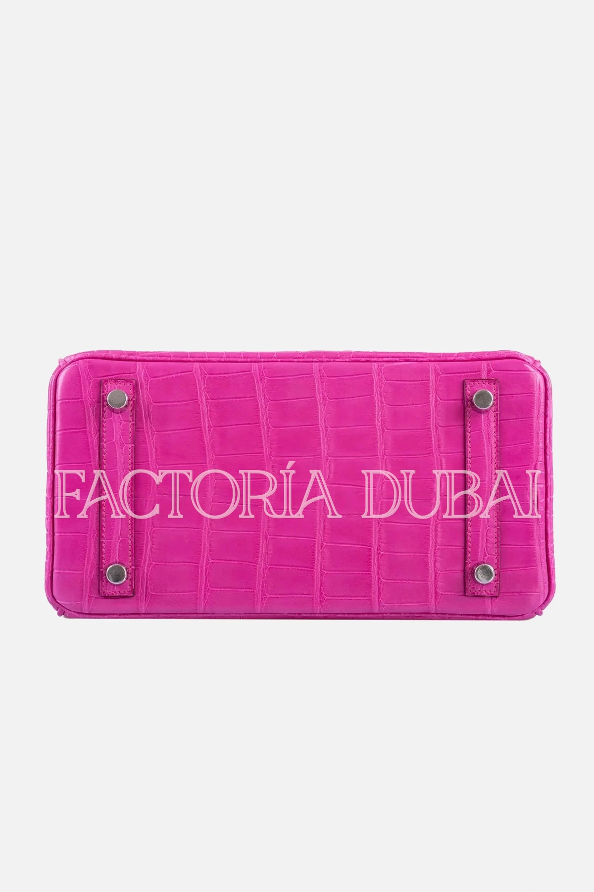 Hermès Birkin 25 Rose Shocking Matte Alligator PHW