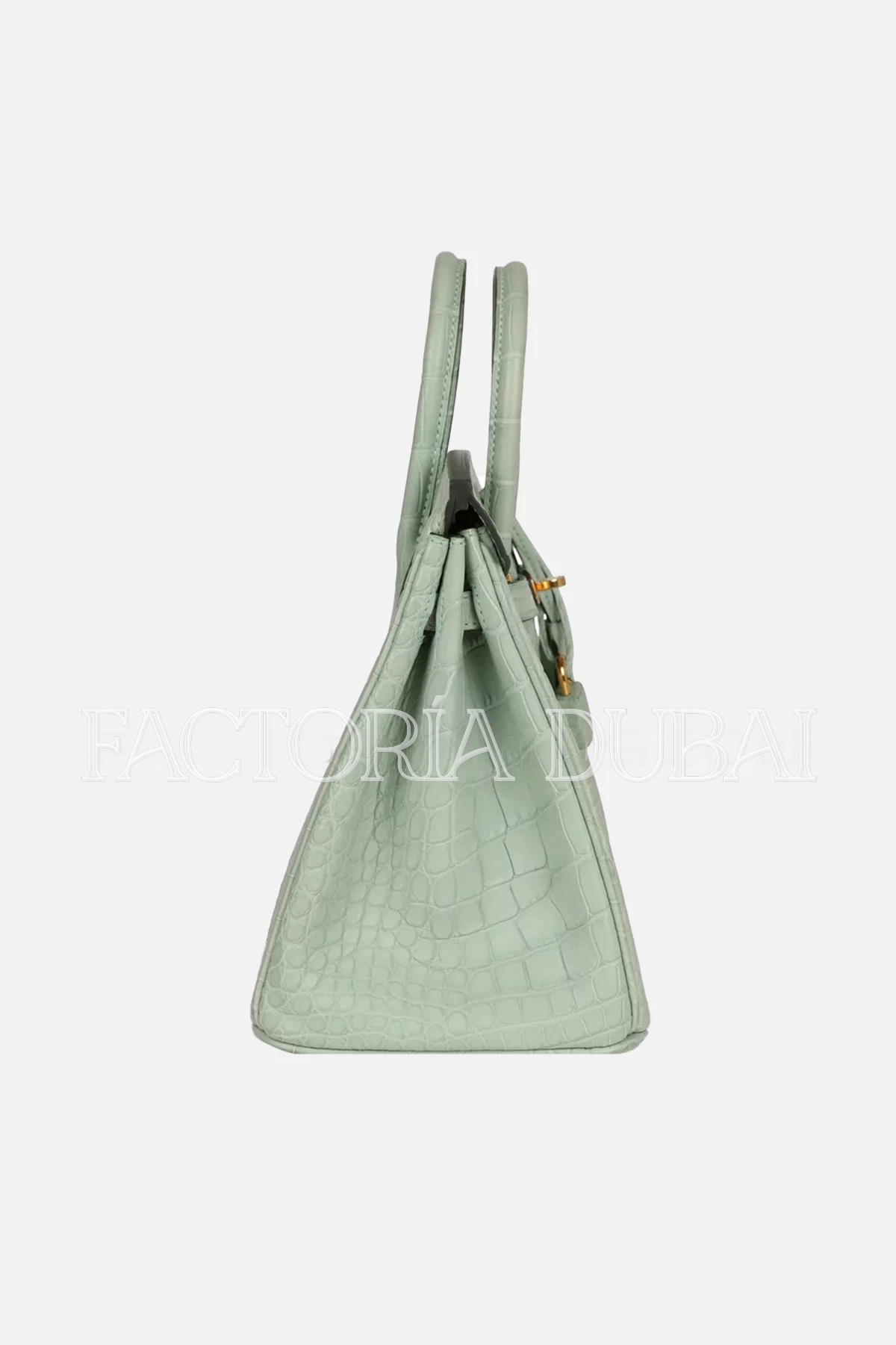 Hermès Birkin 25 Vert D’Eau Matte Alligator GHW