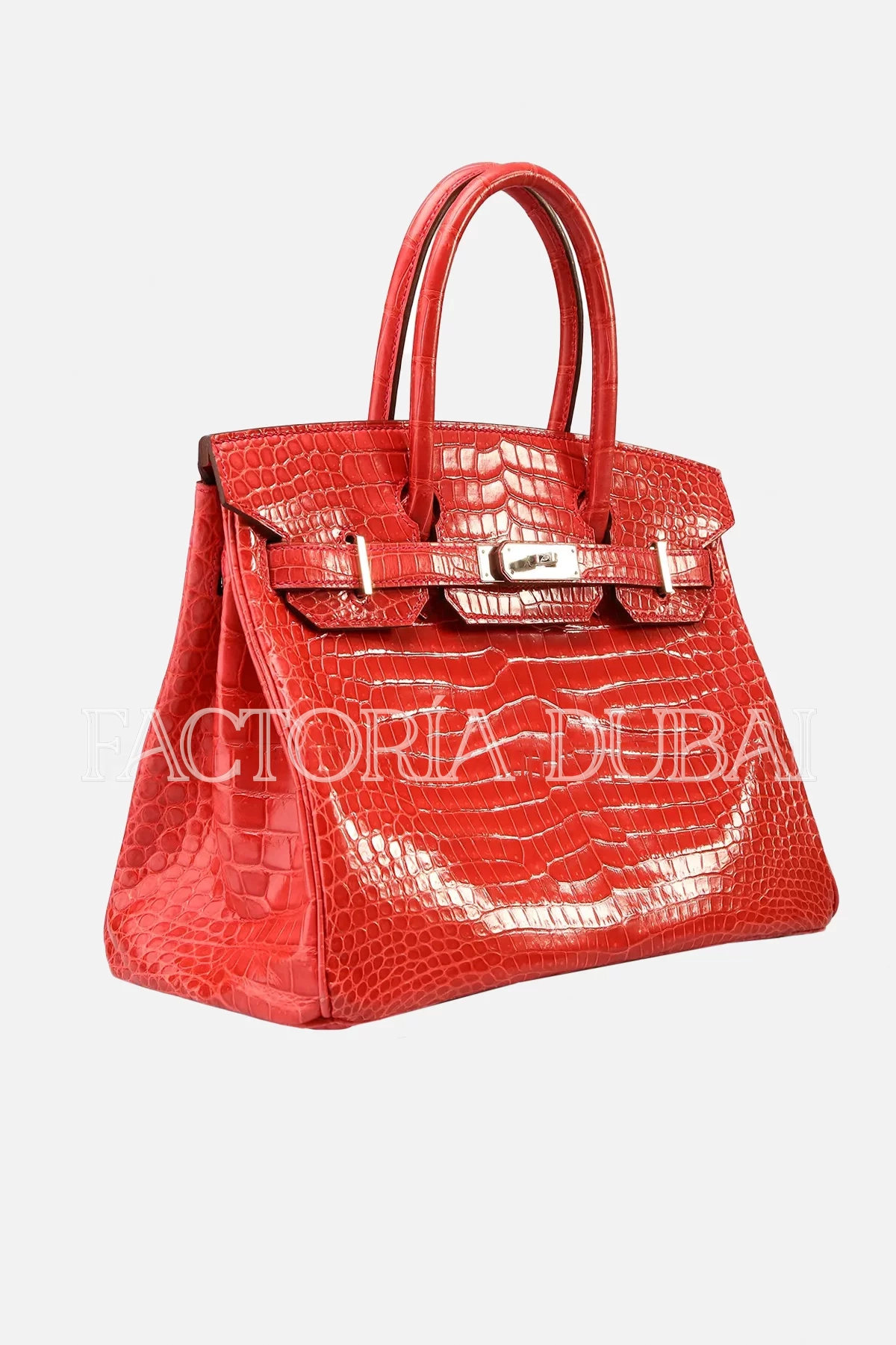 Hermes Birkin 30 Shiny Bourgainville Porosus PHW