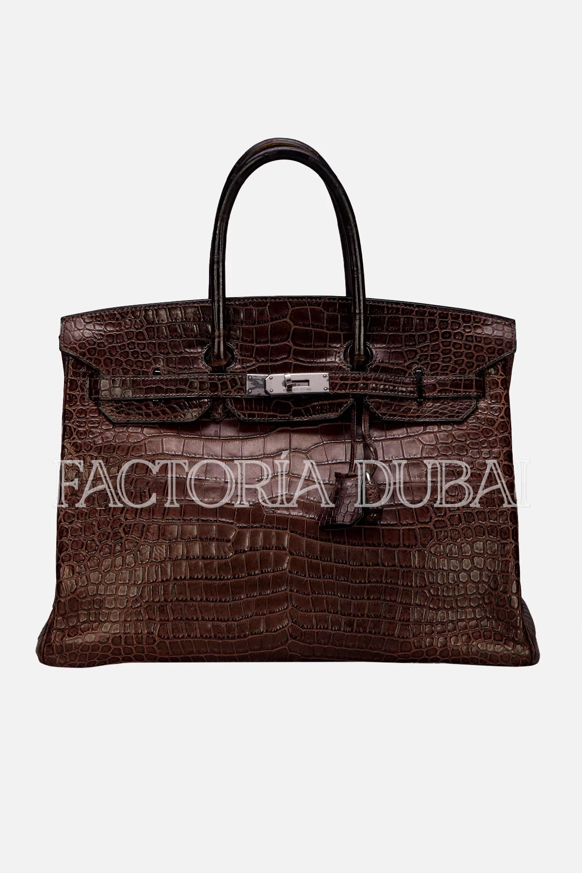 Hermès Birkin 35 Crocodile Porosus Colour Miel GHW
