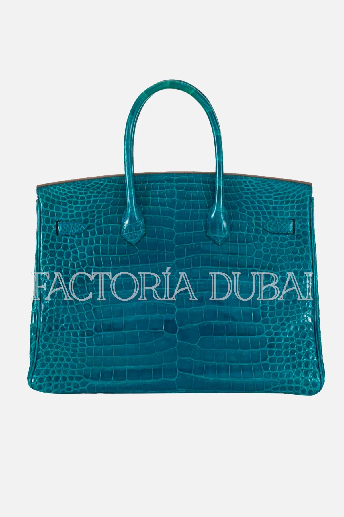 Hermès Birkin 35 Porosus Crocodile Colour Cobalt GHW