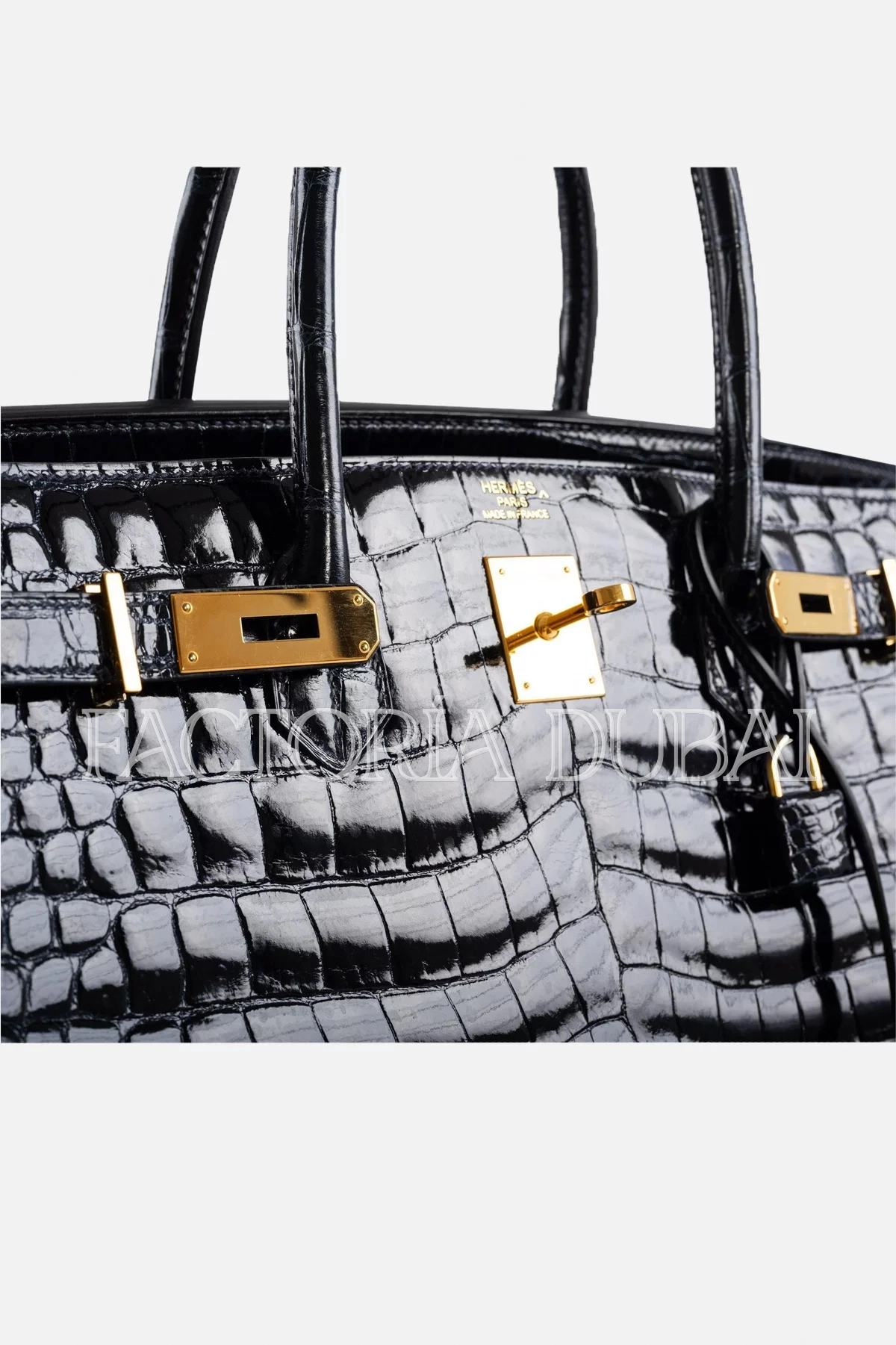 Hermes Birkin 40 Porosus Crocodile Colour Blue Nuit GHW