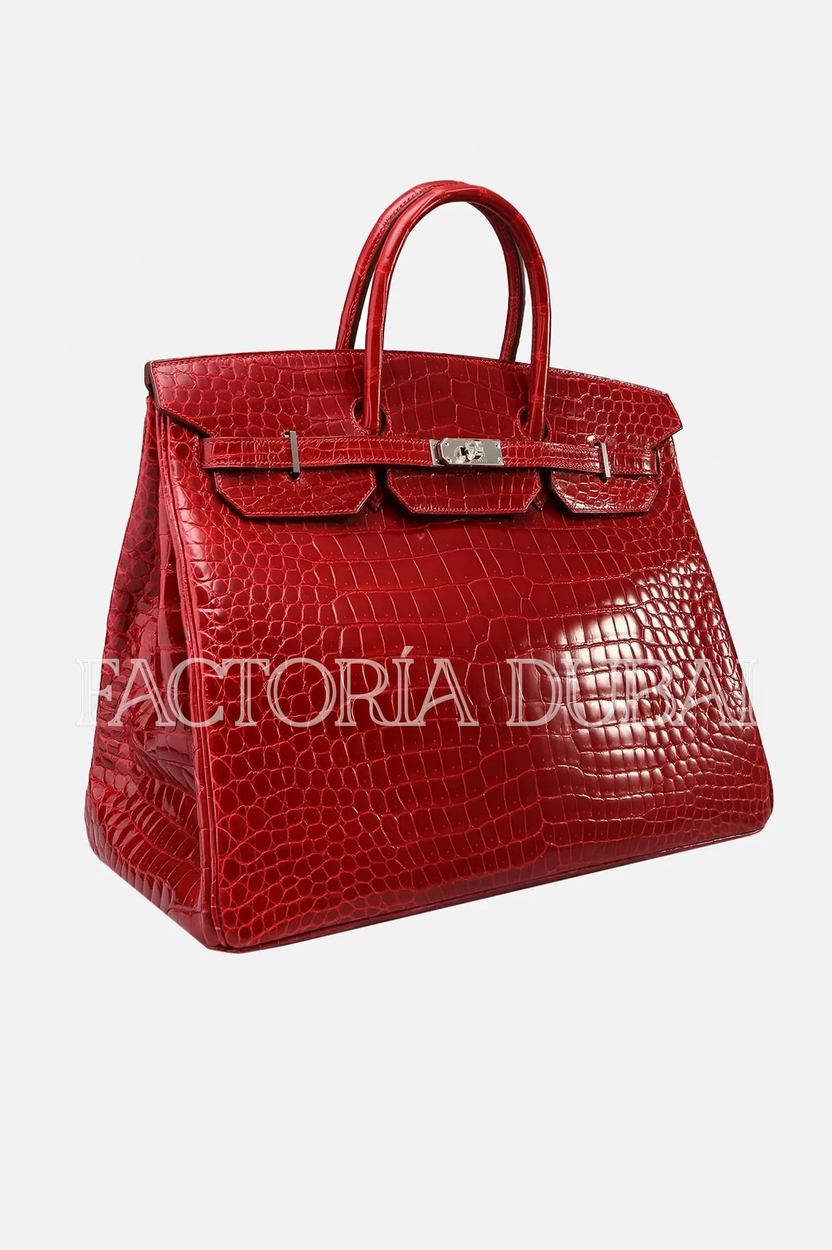Hermes Birkin 40 Shiny Porosus Colour Braise PHW