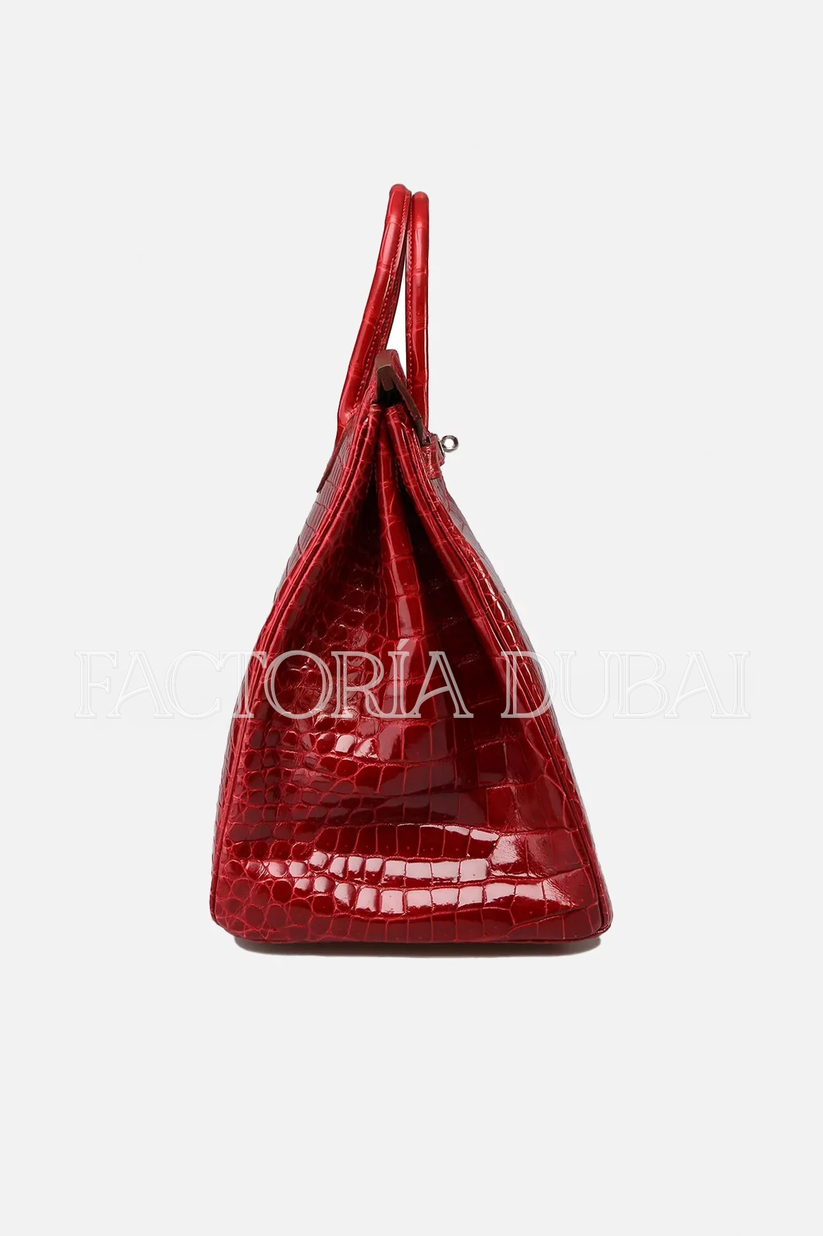 Hermes Birkin 40 Shiny Porosus Colour Braise PHW