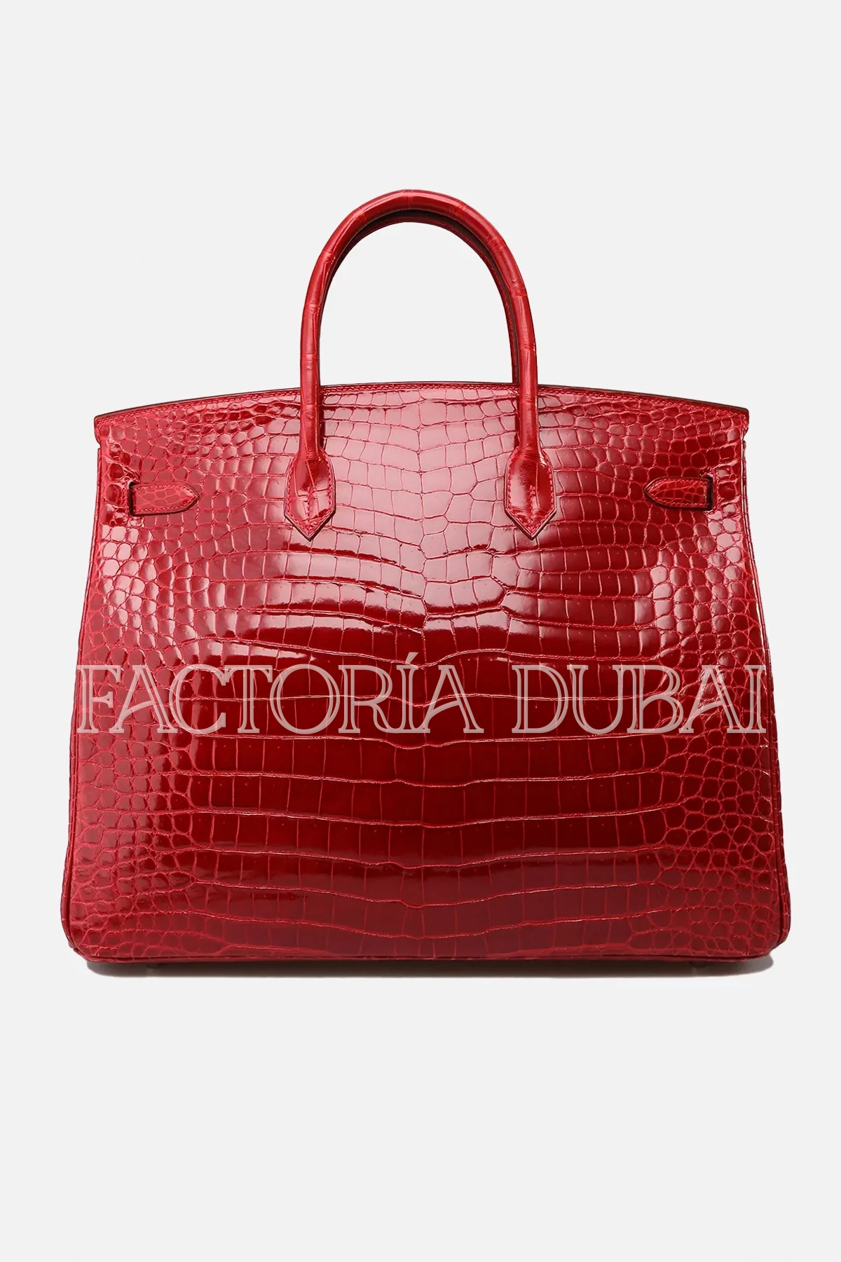 Hermes Birkin 40 Shiny Porosus Colour Braise PHW