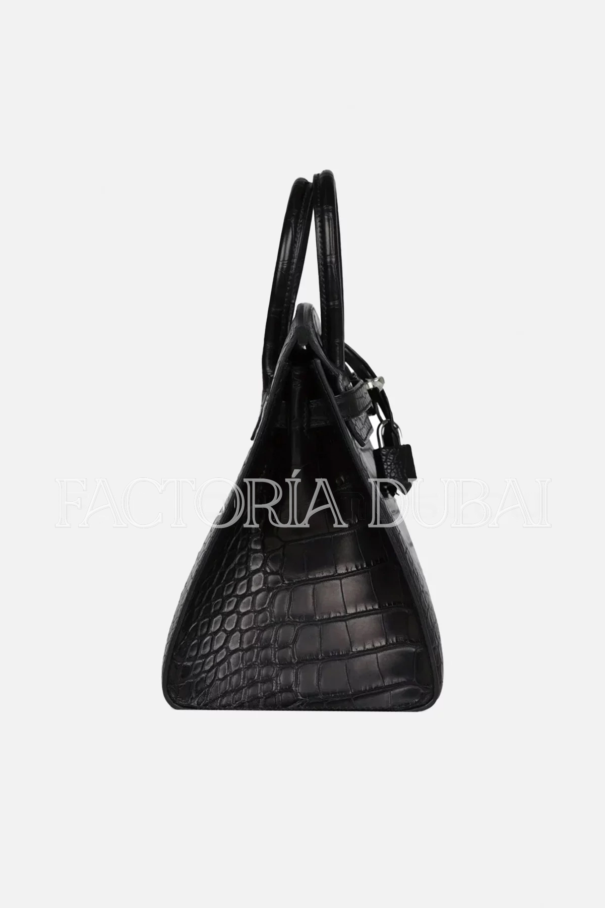 Hermès Birkin Sellier 25 Black Matte Alligator PHW