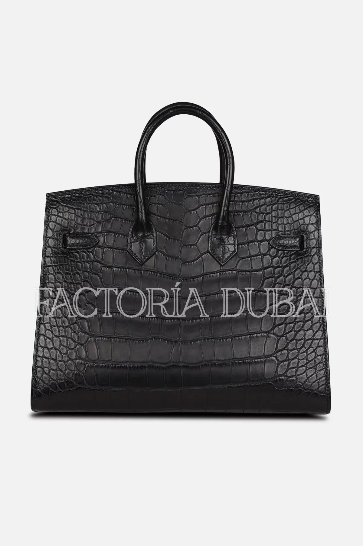 Hermès Birkin Sellier 25 Black Matte Alligator PHW