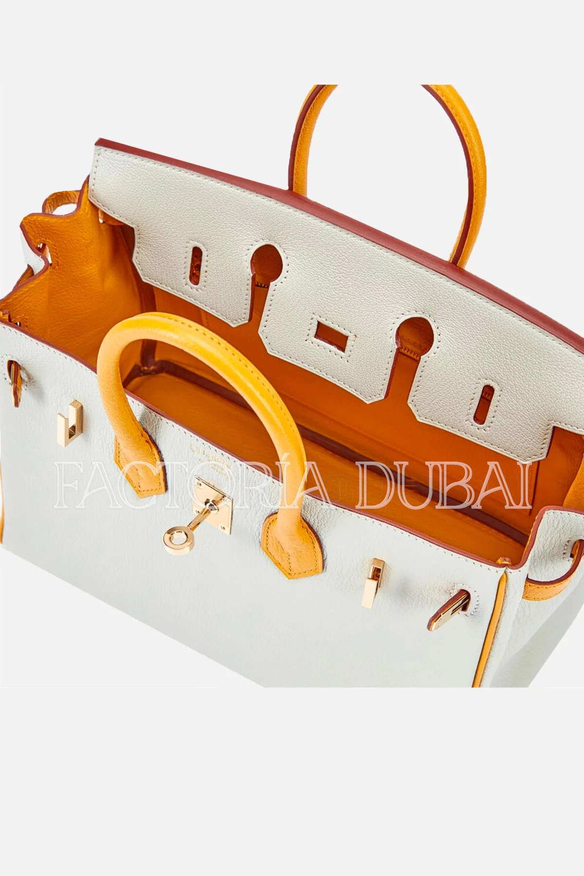 Hermès HSS Birkin 25 Gris Perle and Jaune Ambre Chèvre Mysore Permabrass Hardware
