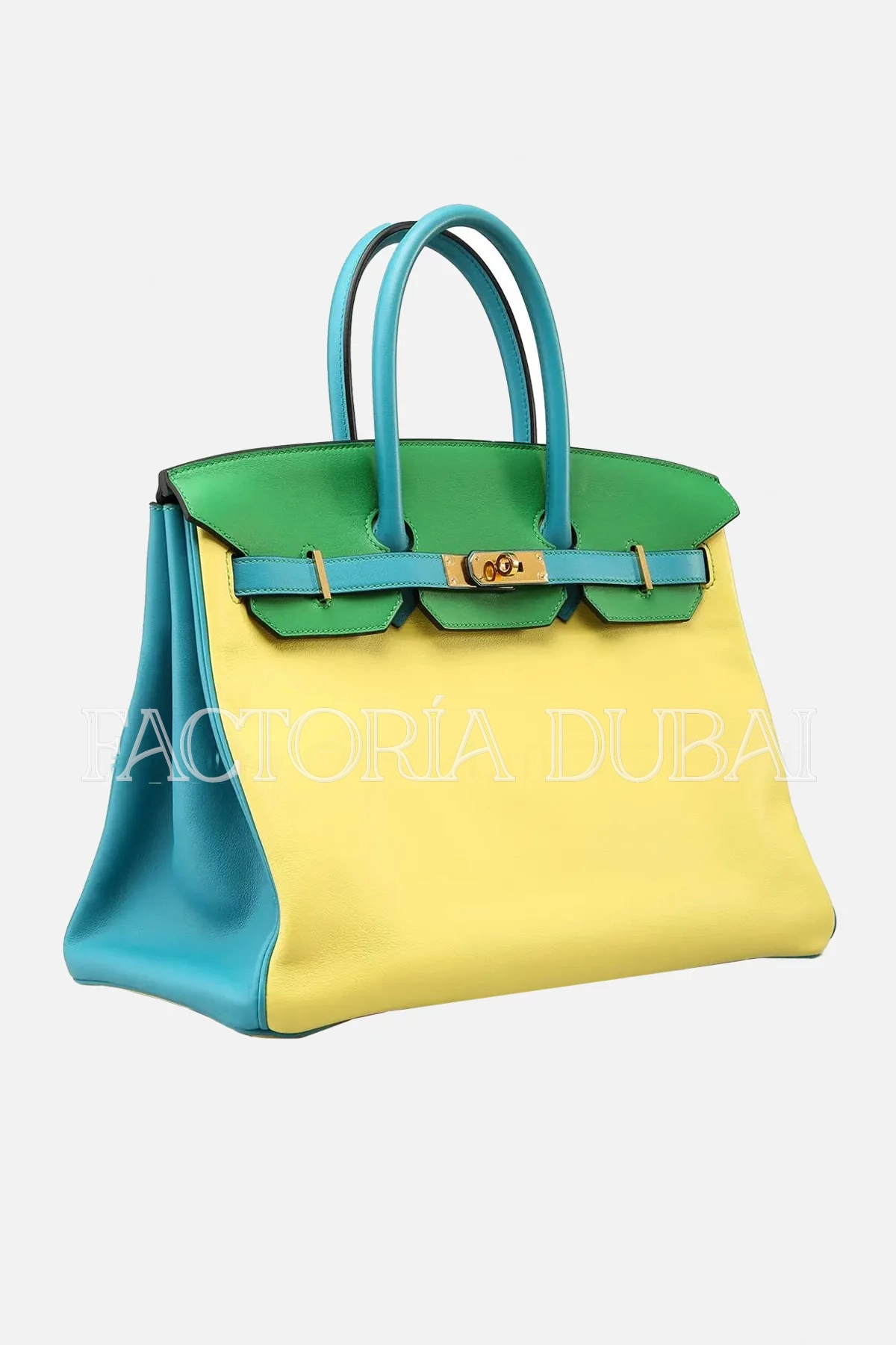 Hermes HSS Birkin 35 Soufre/Bamboo/Bleu Izmir Brushed GHW