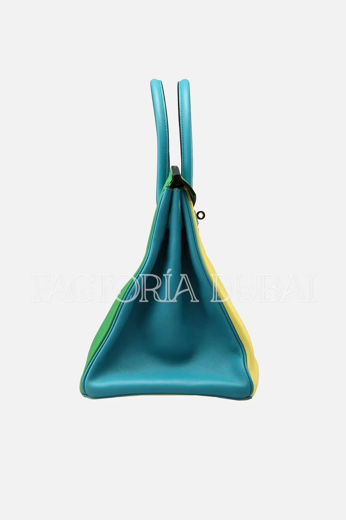 Hermes HSS Birkin 35 Soufre/Bamboo/Bleu Izmir Brushed GHW