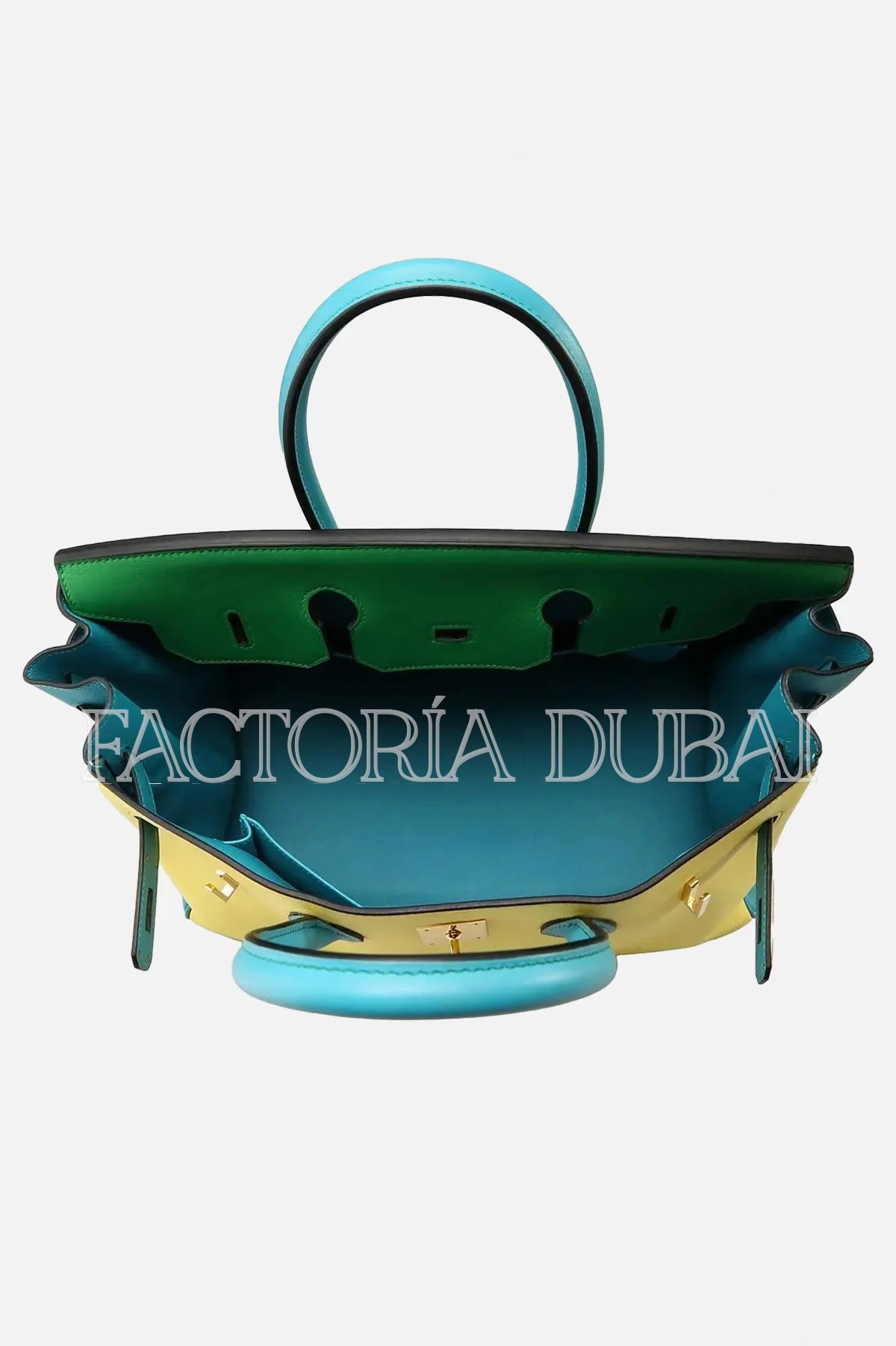 Hermes HSS Birkin 35 Soufre/Bamboo/Bleu Izmir Brushed GHW
